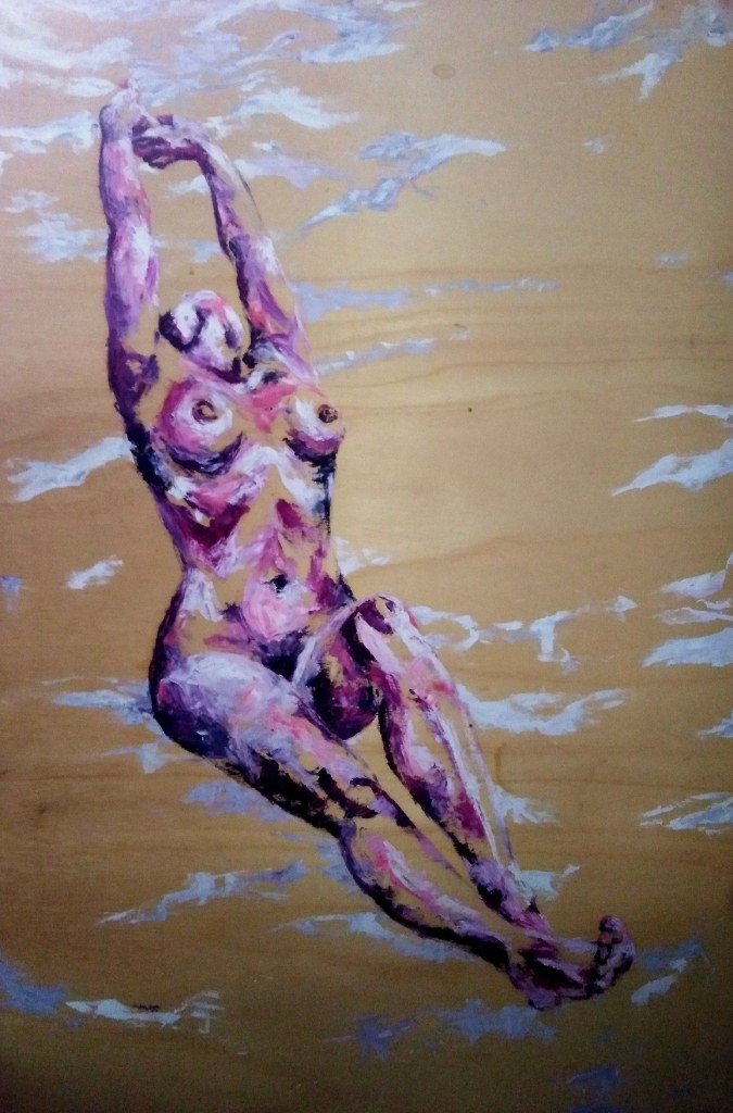 Óleo sobre triplex 120x 90 cm