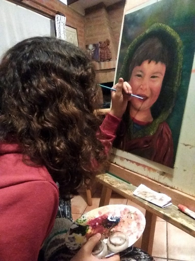 Taller de pintura al óleo - Sala de Arte Filatova Bauer 2017