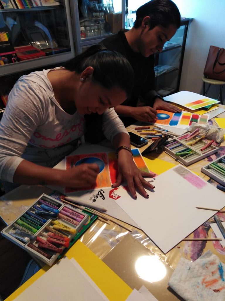 Worpshop de pastel al óleo